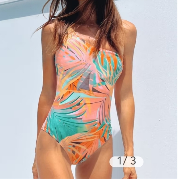 Cupshe Other - Cupshe Emerge Tropical Swimwear, Size Large